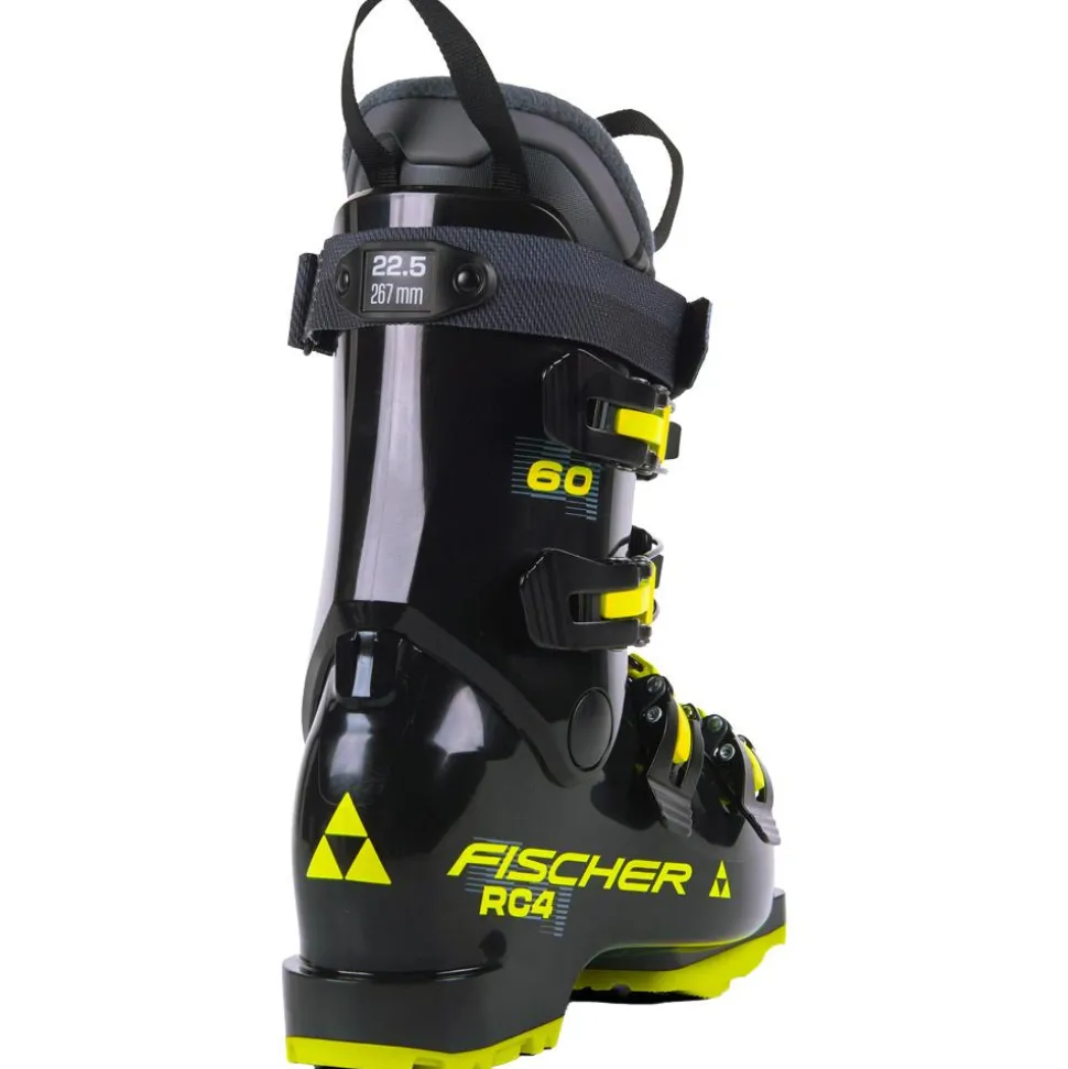 Chaussures de Ski Fischer Rc4 60 Jr Gw Black Black