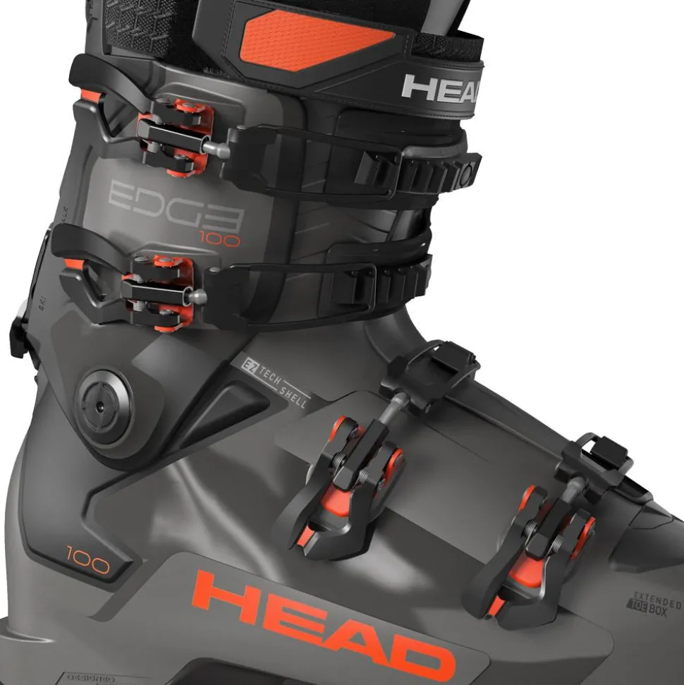 Chaussures de Ski Head Edge 100 Hv Anthracite Red