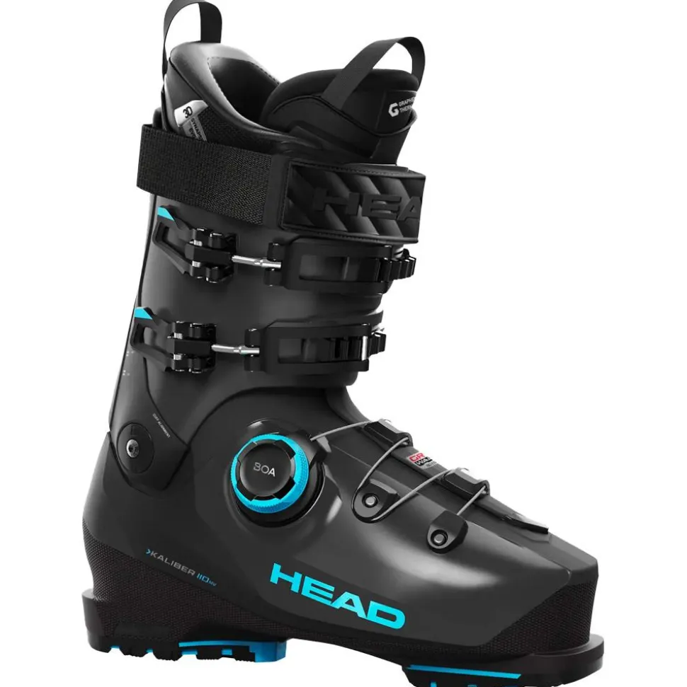 Chaussures de Ski Head Kaliber 110 Mv Gw Boa Anthracite Speedblue