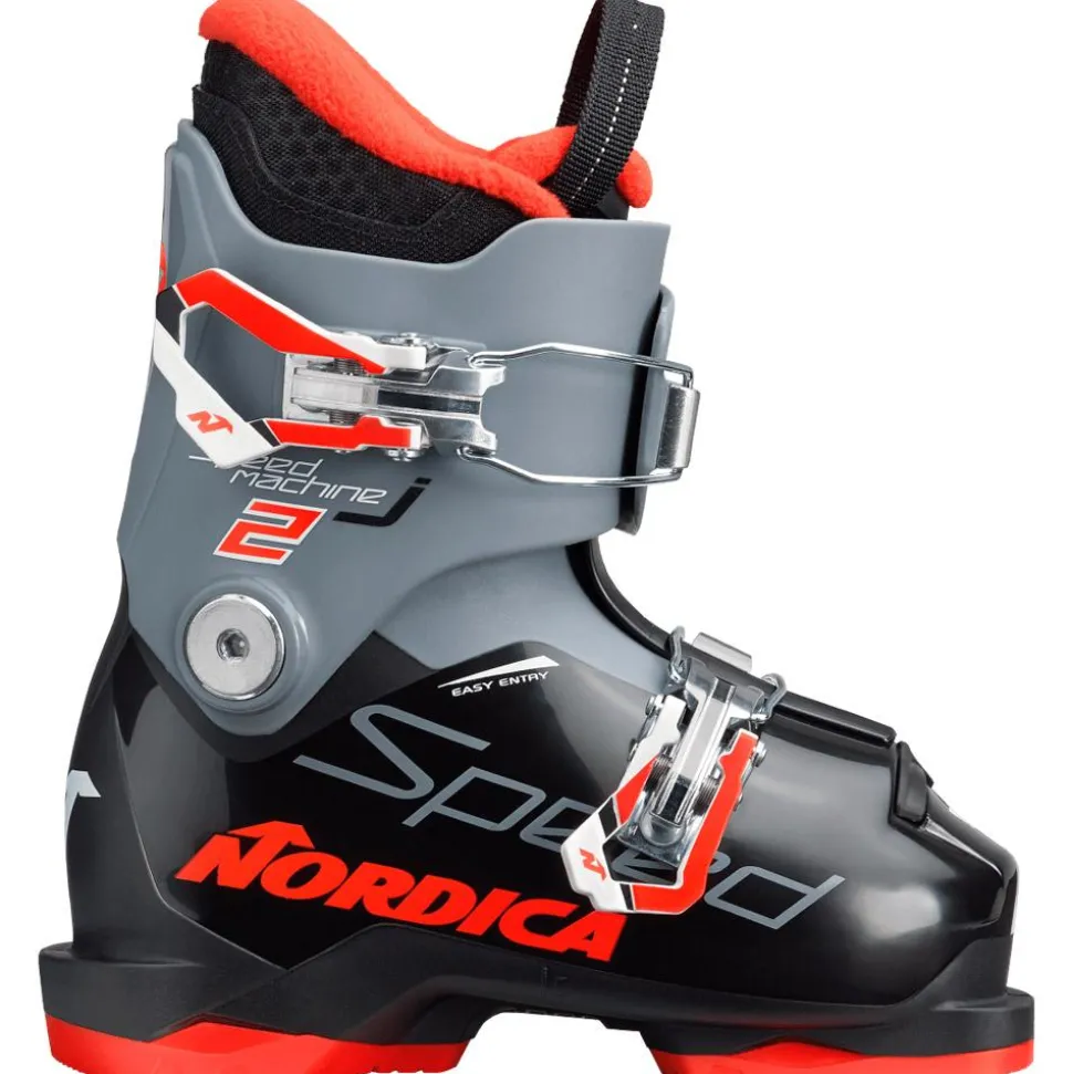 Chaussures de Ski Nordica Speedmachine J 2 Black Anthracite Red