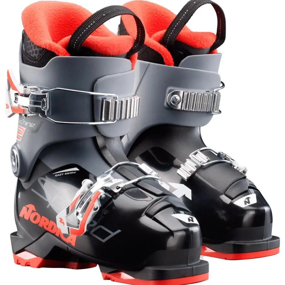 Chaussures de Ski Nordica Speedmachine J 2 Black Anthracite Red