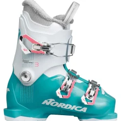 Chaussures de Ski Nordica Speedmachine J 3 Girl Light Blue White Pink