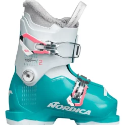 Chaussures de Ski Nordica Speedmachine J 2 Girl Light Blue White Pink