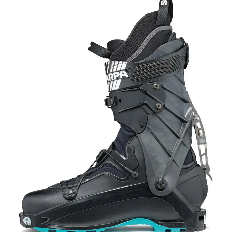 Chaussures de Ski Randonnée Scarpa F1 Xt Carbon Azure