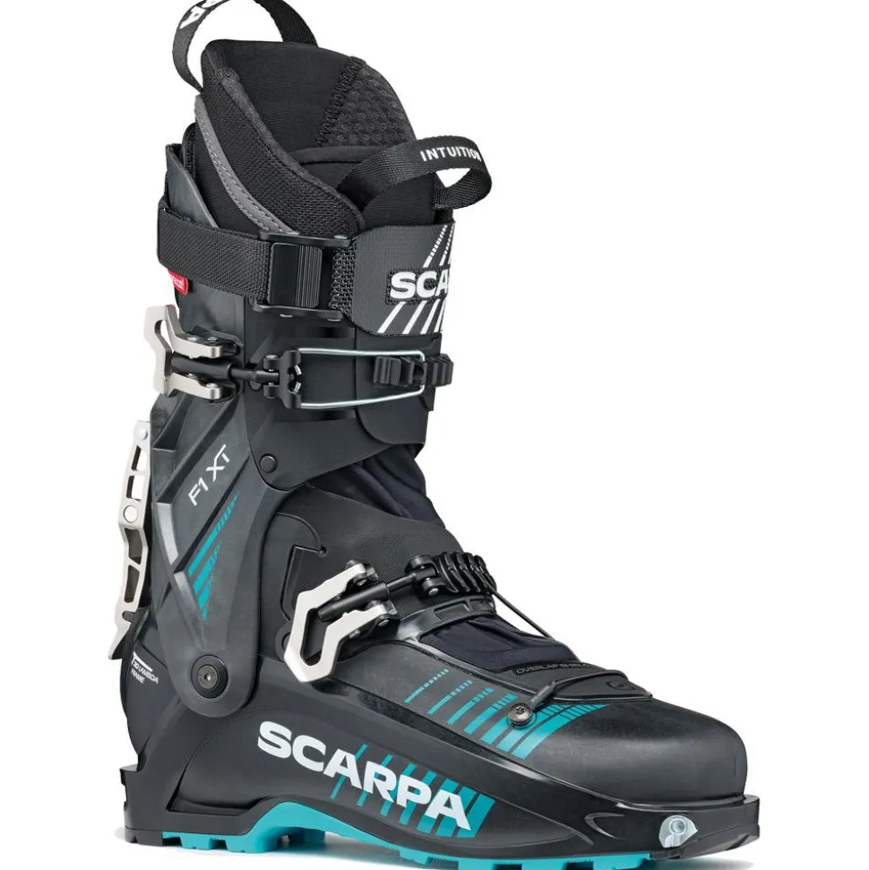 Chaussures de Ski Randonnée Scarpa F1 Xt Carbon Azure
