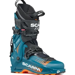 Chaussures de Ski Randonnée Scarpa F1 Gt Petrol Orange