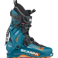 Chaussures de Ski Randonnée Scarpa F1 Gt Petrol Orange