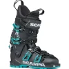 Chaussures de Ski Randonnée Scarpa 4-Quattro Sl Wmn Black Lagoon