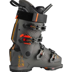 Chaussures de Ski Rossignol Vizion 4B Elite 130 Lv Gw Metal Bronze