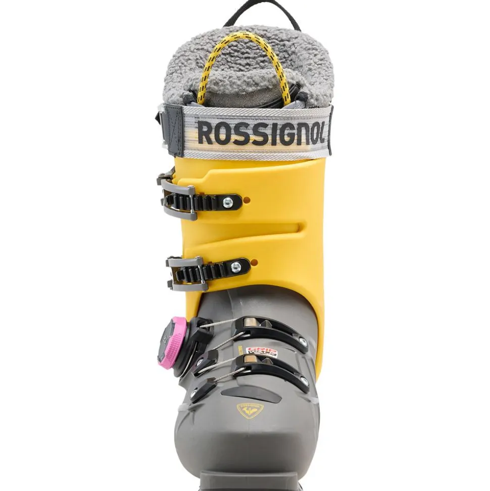Chaussures de Ski Rossignol Alltrack 130 Hv Boa Gw Steel Grey Yellow