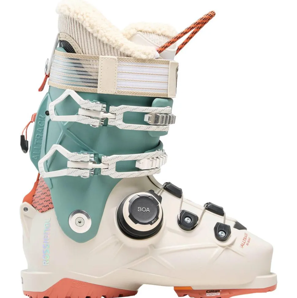 Chaussures de Ski Rossignol Alltrack 80 W Boa Gw Beige Teal