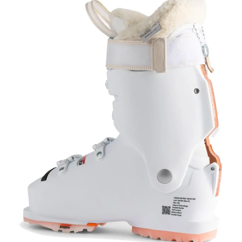 Chaussures de Ski Rossignol Vizion 4B Pro 100 W Gw White