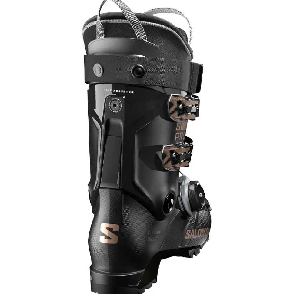 Chaussures de Ski Salomon S/Pro Delta Boa 95 W Gw Black Pinkgold Metal