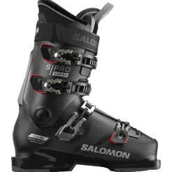 Chaussures de Ski Salomon S/Pro Supra 90 Gw Black Silver Metal Oil Green