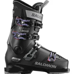 Chaussures de Ski Salomon S/Pro Supra 80 W Gw Black Silver Metal Sweet Lavender