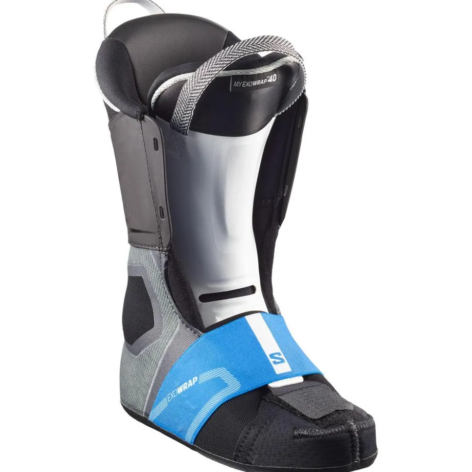 Chaussures de Ski Salomon S/Pro Supra Dual Boa 130 Gray Aurora Black Race Blue