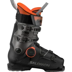 Chaussures de Ski Salomon S/Pro Supra Boa 110 Gw Black Hematite Metal Orange Tiger