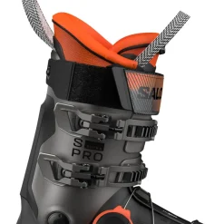 Chaussures de Ski Salomon S/Pro Supra Boa 110 Gw Black Hematite Metal Orange Tiger