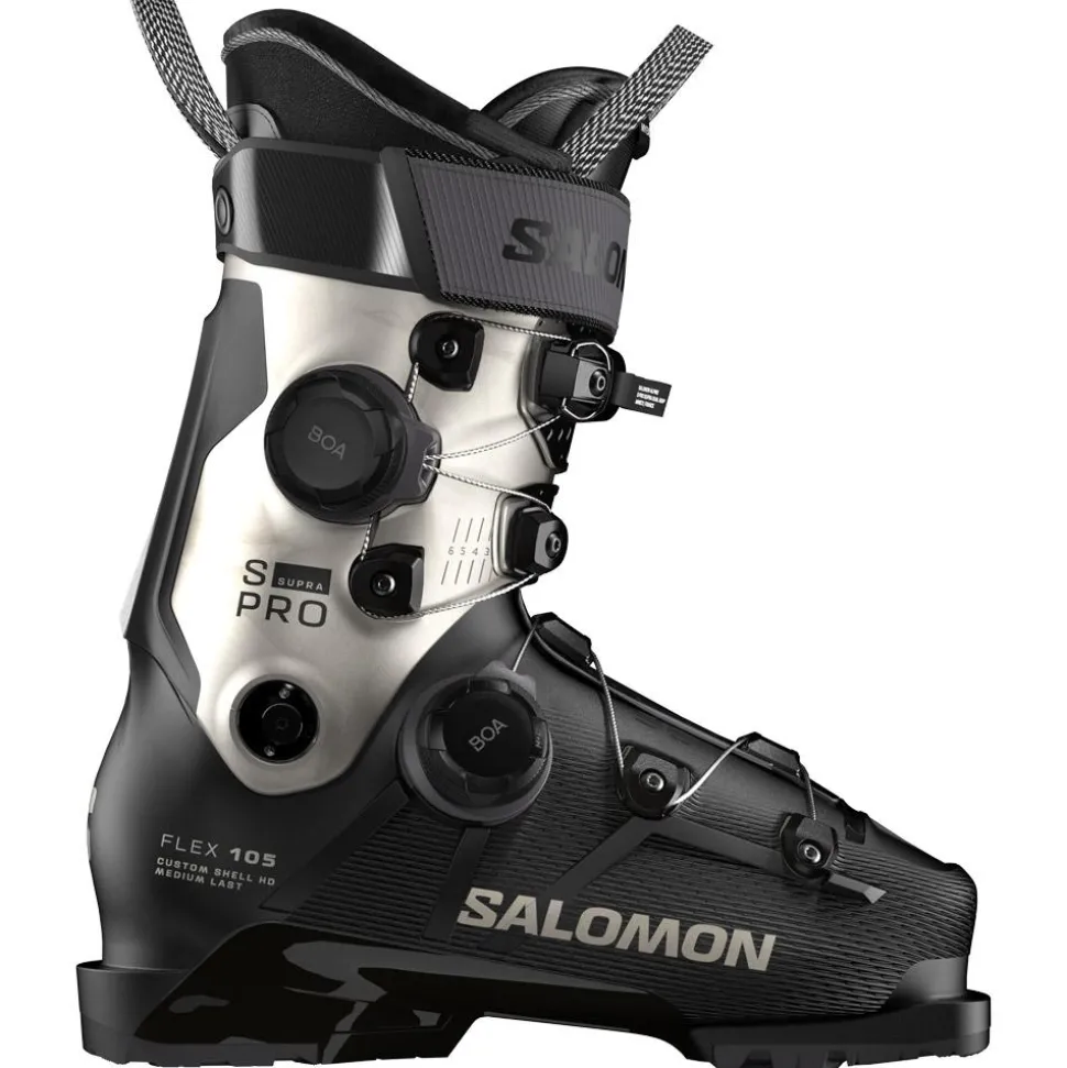 Chaussures de Ski Salomon S/Pro Supra Dual Boa 105 W Black Light Bronze Metal Black