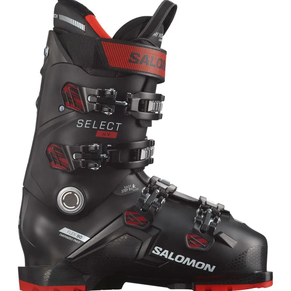 Chaussures de Ski Salomon Select Hv 90 Gw Black Red Beluga