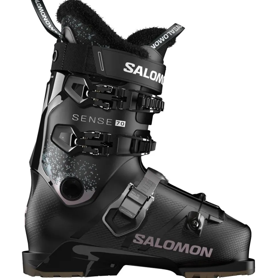 Chaussures de Ski Salomon Sense 70 W Gw Black Black Nirvana