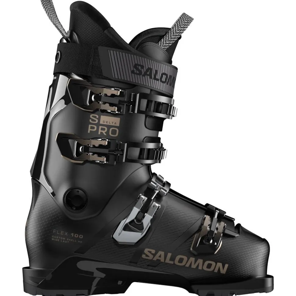 Chaussures de Ski Salomon S/Pro Delta 100 Gw Black Titanium Metal