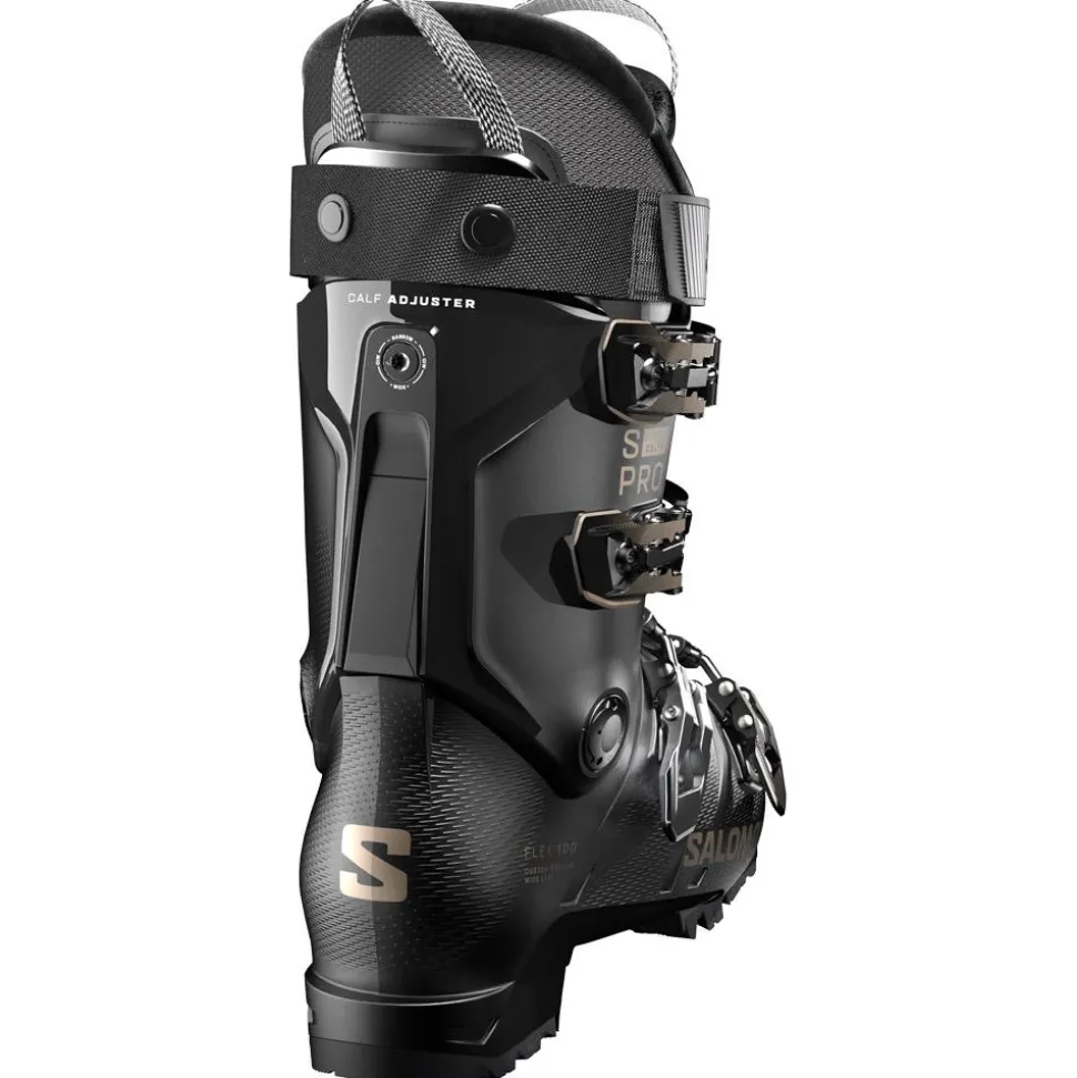 Chaussures de Ski Salomon S/Pro Delta 100 Gw Black Titanium Metal