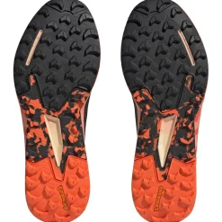 Chaussures de trail adidas Terrex Agravic Flow 2 Gore-Tex Core Black Impact Orange