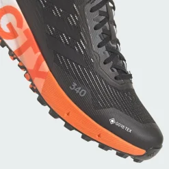Chaussures de trail adidas Terrex Agravic Flow 2 Gore-Tex Core Black Impact Orange