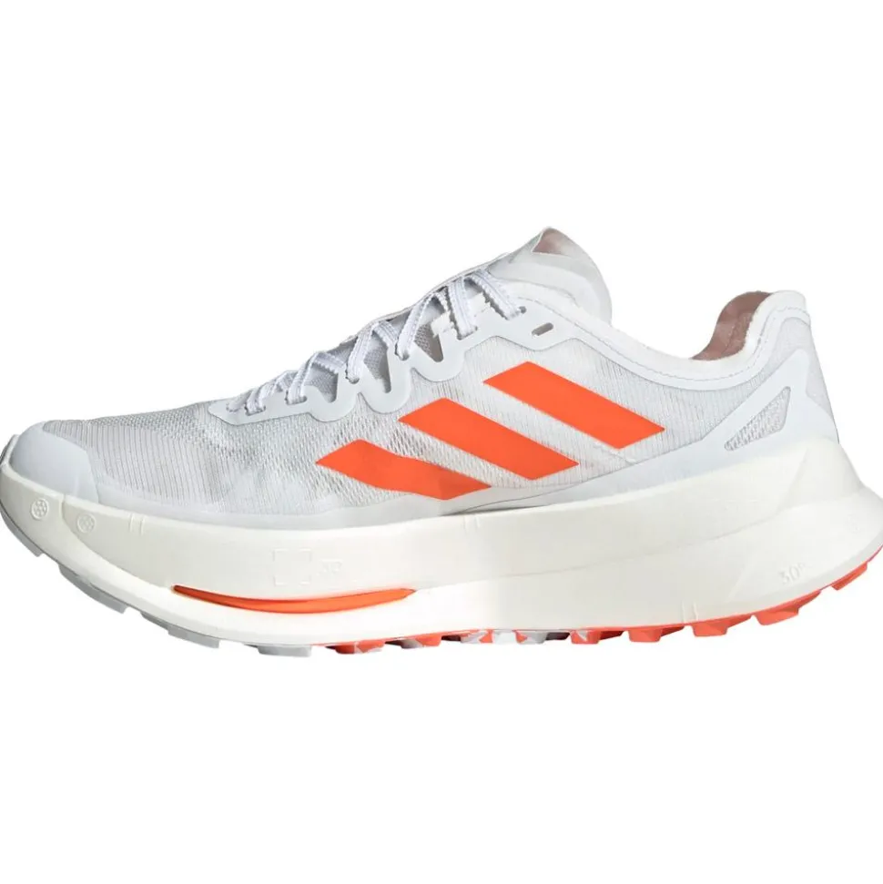 Chaussures de trail adidas Terrex Agravic Speed Ultra Cloud White / Impact Orange / Dash Grey