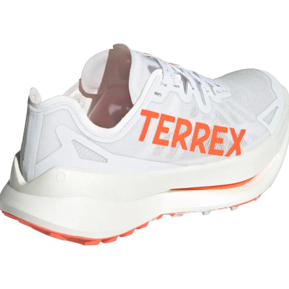 Chaussures de trail adidas Terrex Agravic Speed Ultra Cloud White / Impact Orange / Dash Grey