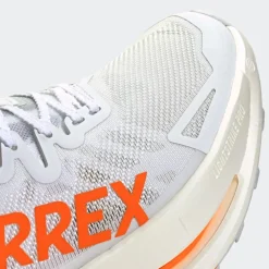 Chaussures de trail adidas Terrex Agravic Speed Ultra Cloud White / Impact Orange / Dash Grey