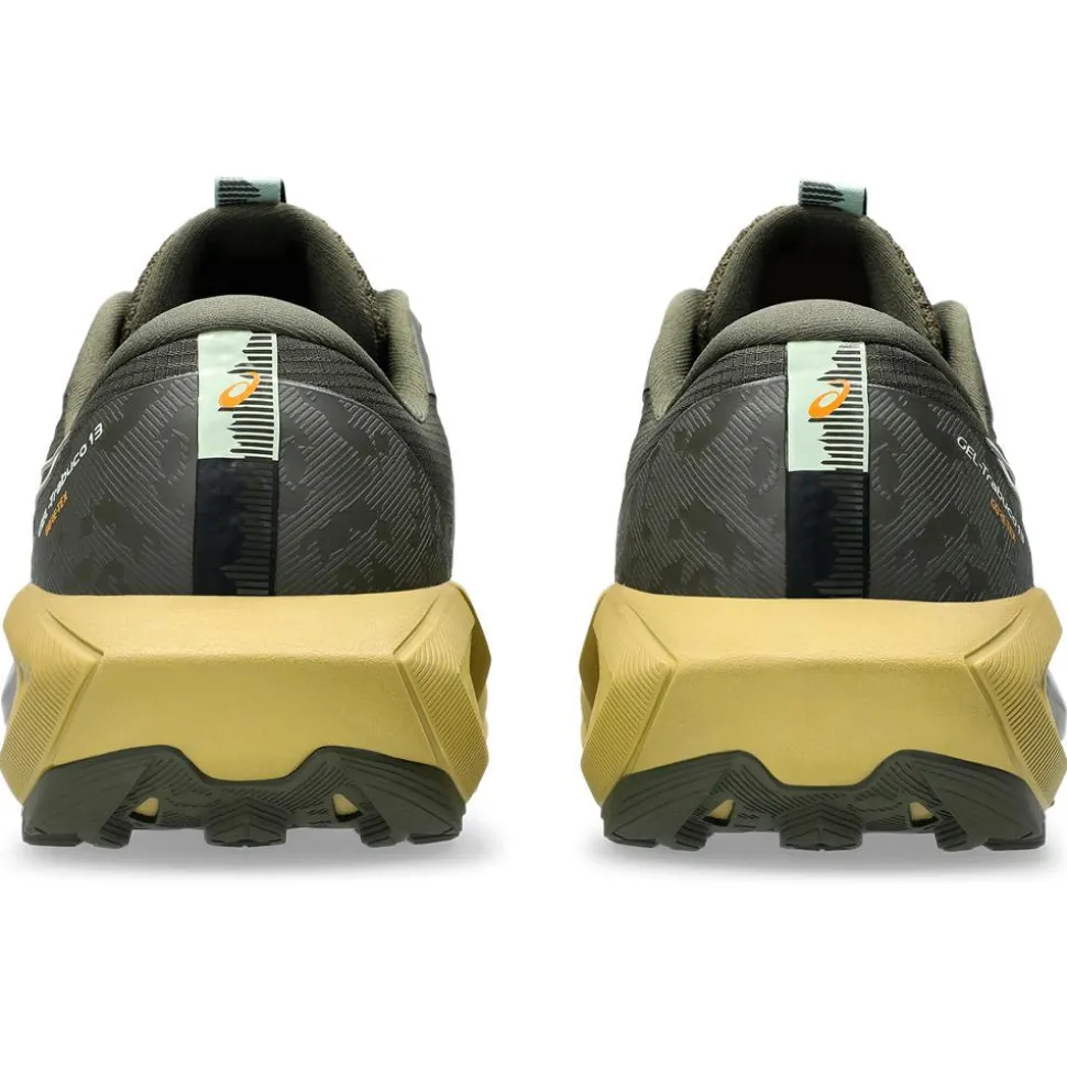 Chaussures de trail Asics Gel-Trabuco 13 Gore-Tex Black Whisper Green