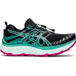 Chaussures de trail Asics Trabuco Max Wmn Black Soothing Sea