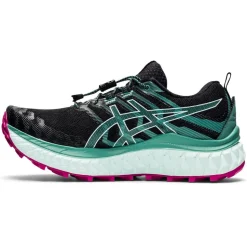 Chaussures de trail Asics Trabuco Max Wmn Black Soothing Sea