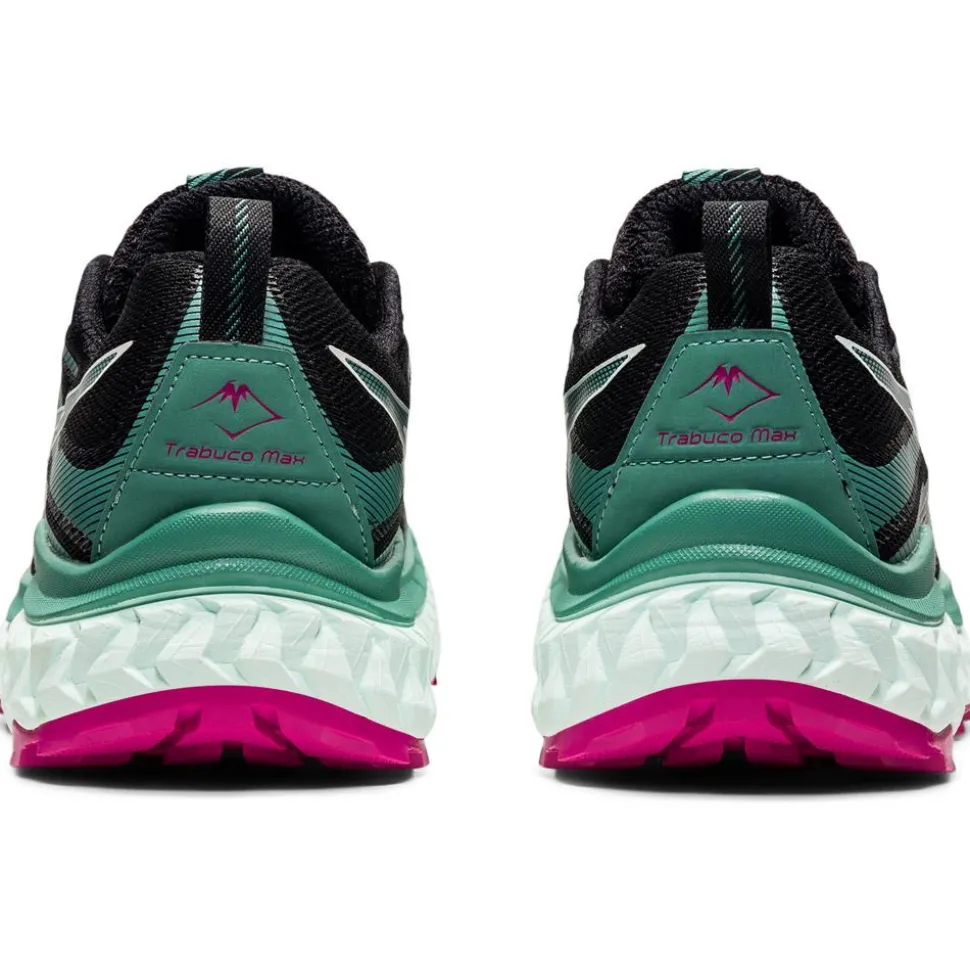 Chaussures de trail Asics Trabuco Max Wmn Black Soothing Sea