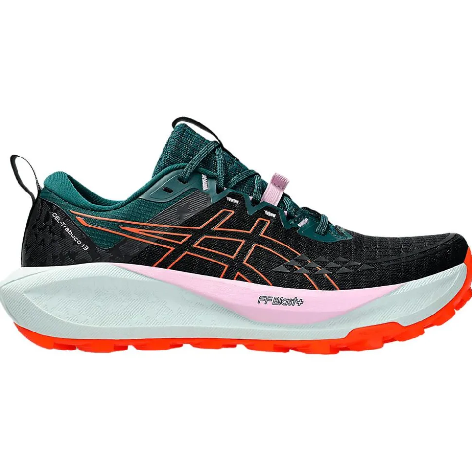 Chaussures de trail Asics Gel-Trabuco 13 Wmn Black Nova Orange