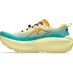 Chaussures de trail Asics Trabuco Max 4 Wheat Yellow Dark Red Planet