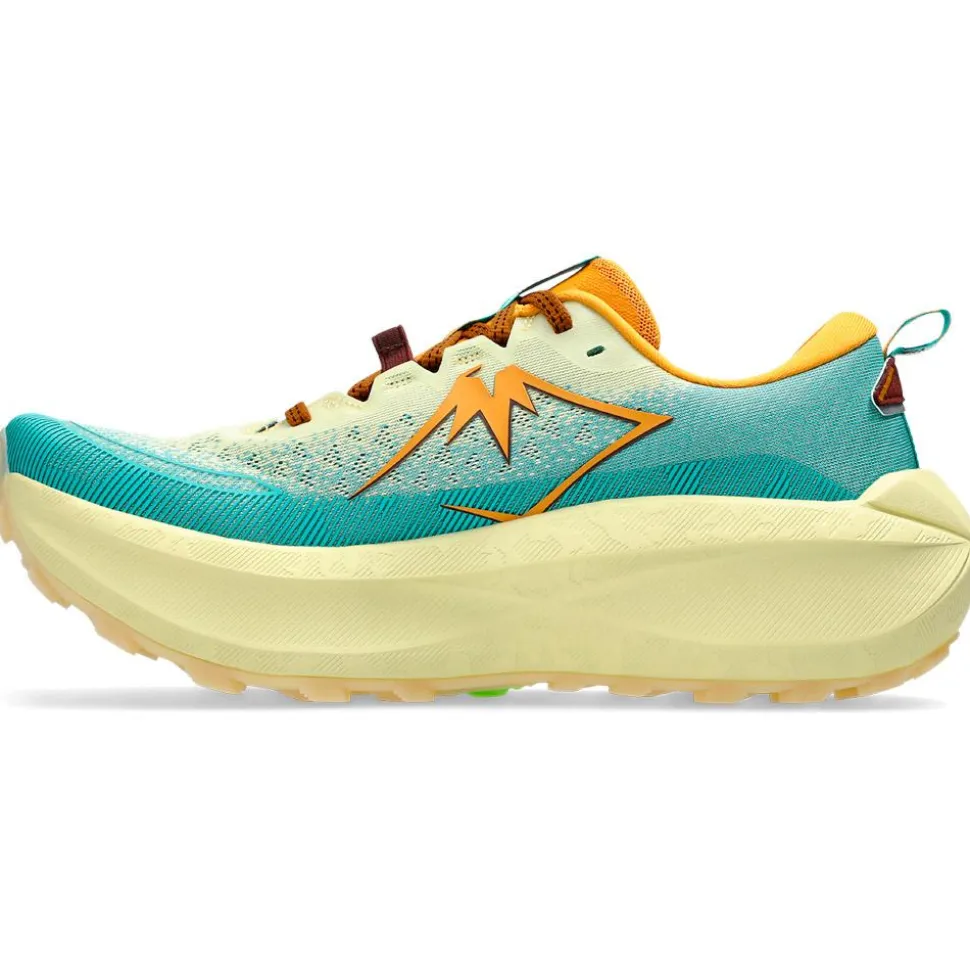 Chaussures de trail Asics Trabuco Max 4 Wheat Yellow Dark Red Planet