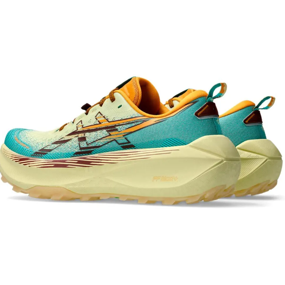 Chaussures de trail Asics Trabuco Max 4 Wheat Yellow Dark Red Planet