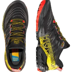 Chaussures de trail La Sportiva Akasha II Black Yellow