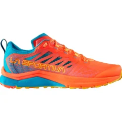 Chaussures de trail La Sportiva Jackal II Cherry Tomato Tropic Blue