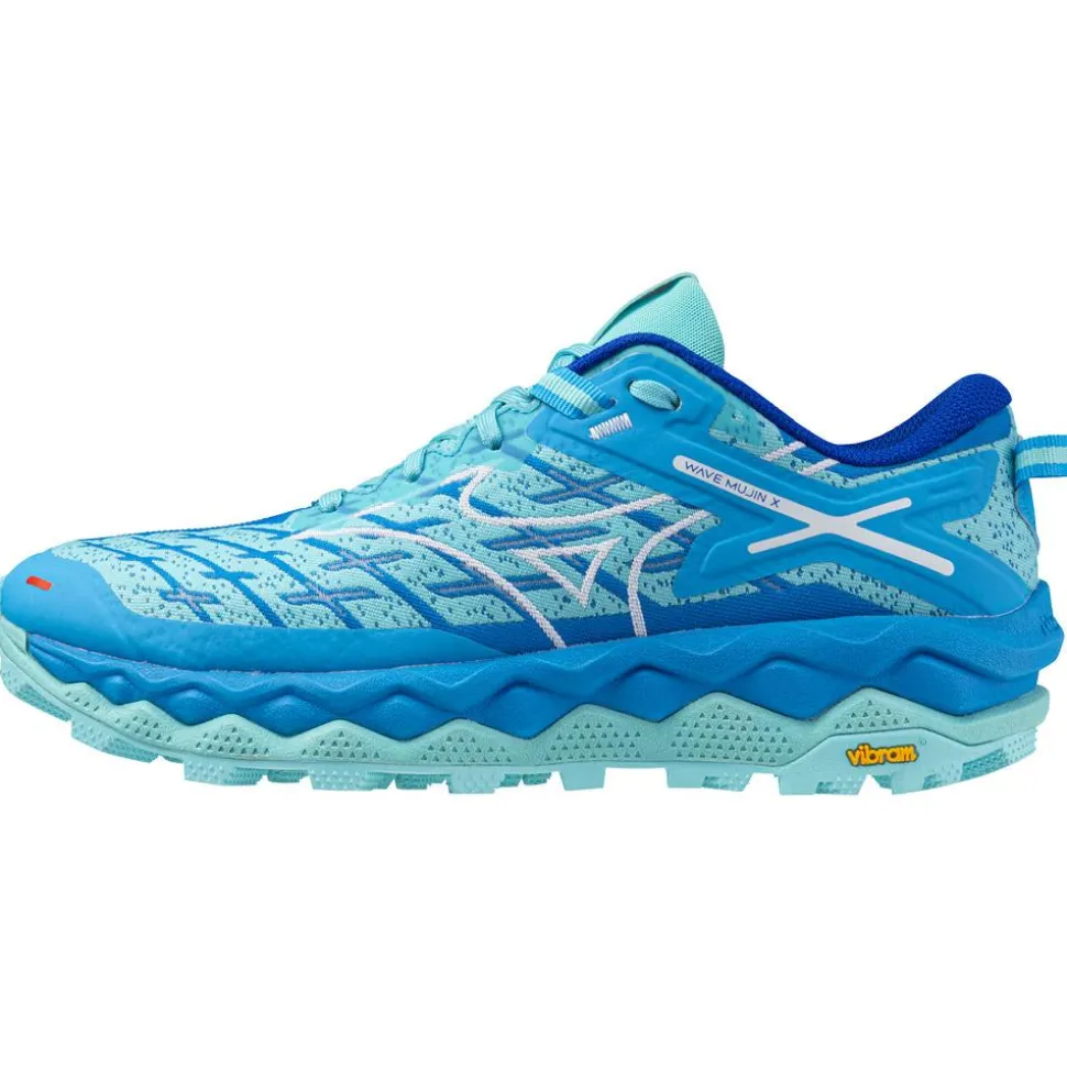 Chaussures de trail Mizuno Wave Mujin 10 W Blue Radiance White Blue Pace