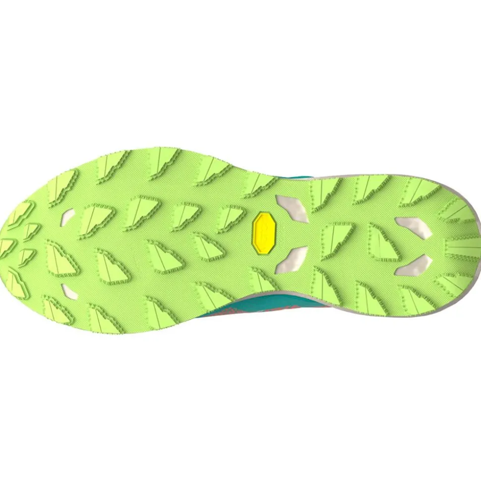 Chaussures de trail Mizuno Wave Daichi 9 W Freshsalmon White Sharpgreen