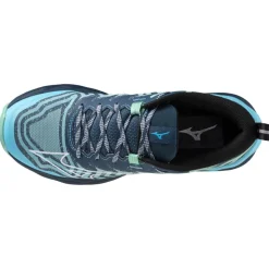 Chaussures de trail Mizuno Wave Daichi 8 W Flax Black Blue Wingteal