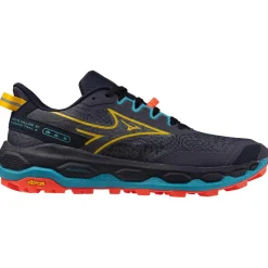 Chaussures de trail Mizuno Wave Mujin 11 Odysseygray Citrus Fierycoral2