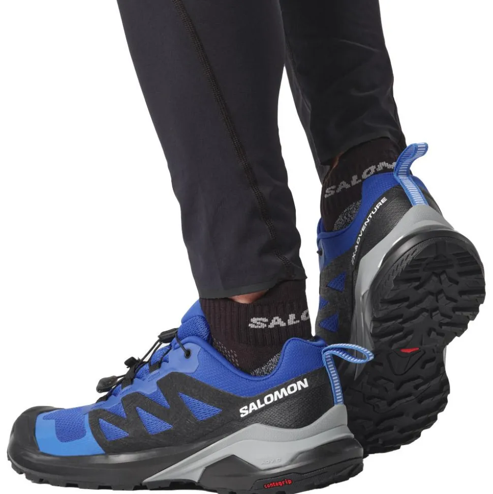 Chaussures de trail Salomon X-Adventure Lapis Blue Black Quarry
