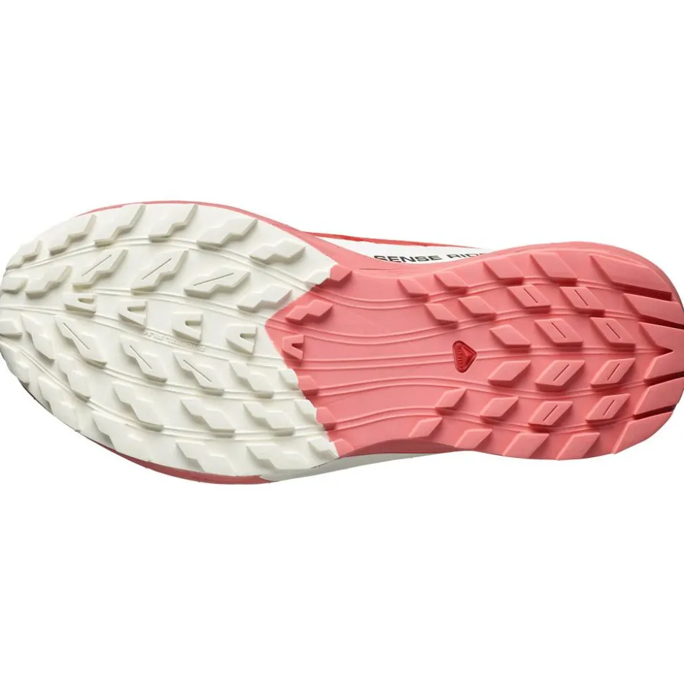 Chaussures de trail Salomon Sense Ride 5 W Tea Rose Fiery Red Vanilla Ice