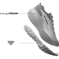 Chaussures de trail Salomon Sense Ride 5 W Tea Rose Fiery Red Vanilla Ice