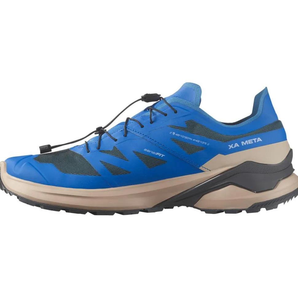 Chaussures de trail Salomon Xa Meta Made In France French Blue Oxford Tan Asphalt